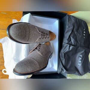 Brand New. Never Worn. Taft Kennedy shoe in Brown. Size 12. NWT